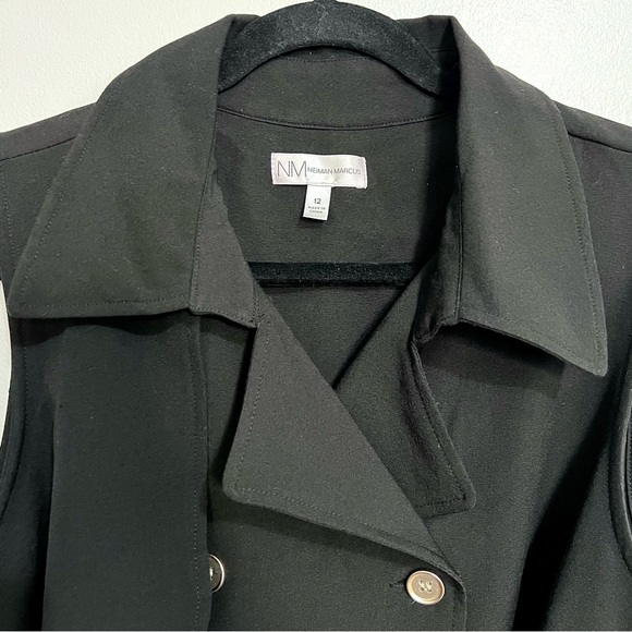 NWT Neiman Marcus Trench Belted Midi Dress MSRP$142 - Picture 14 of 16